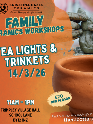 Family Ceramics 1: Tea lights & Trinkets